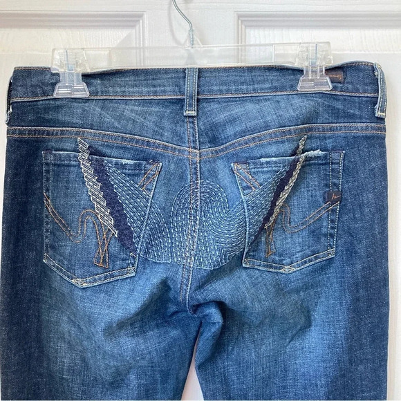 CITIZENS OF HUMANITY Big Sur Stretch Low Waist Flare Jeans #092 - Picture 5 of 9